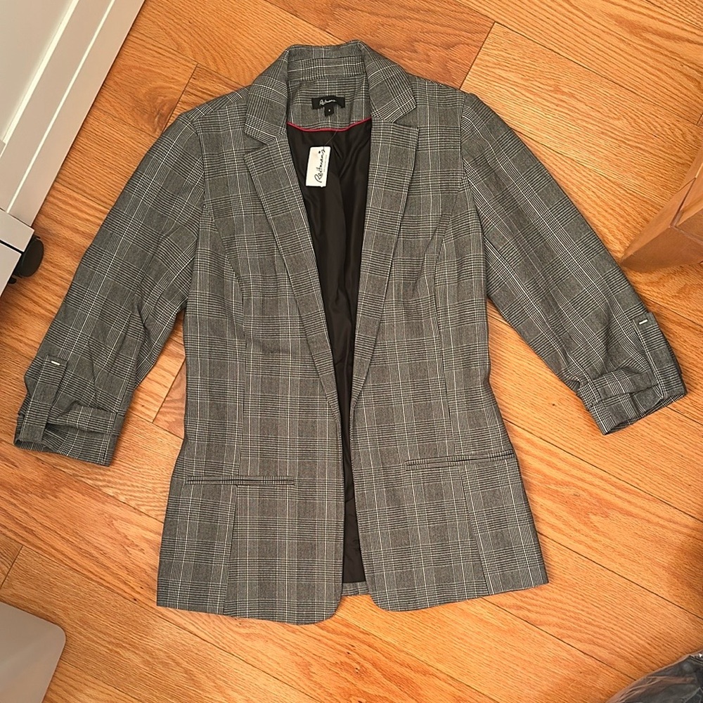 Reitmans 3/4 Sleeve Open Blazer - BNWT
